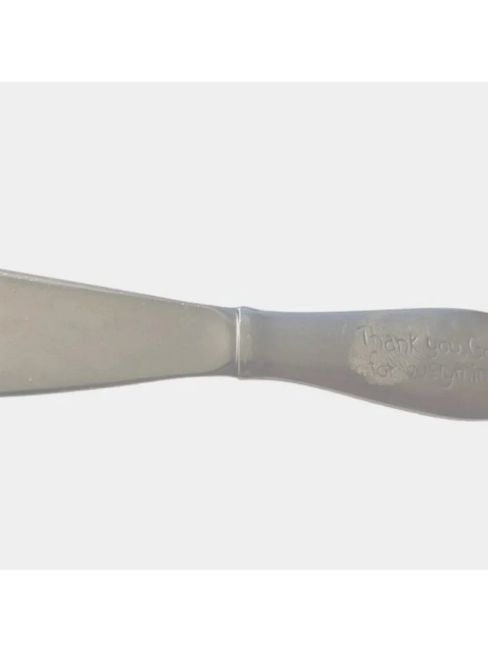Vintage 1983 Precious Moments Jonathan & David Childrens Knife Enesco Thank You